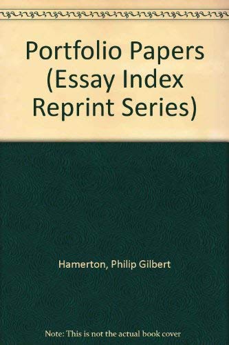 Portfolio Papers (Essay Index Reprint Series) by Philip Gilbert Hamerton
