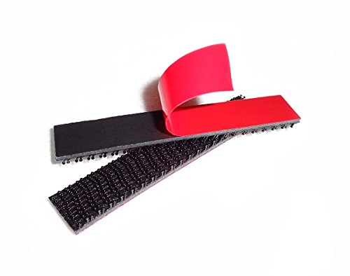EZ Stealth - Black Stealth Mounting Strips (1/2 x 3 inch)