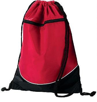 Augusta womens Tri-Color Drawstring Backpack - 1920