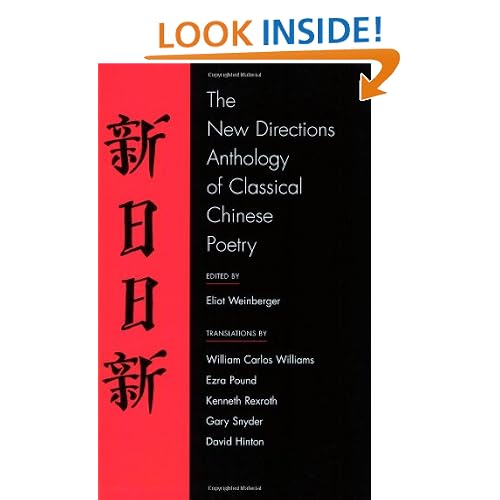 The New Directions Anthology of Classical Chinese Poetry
