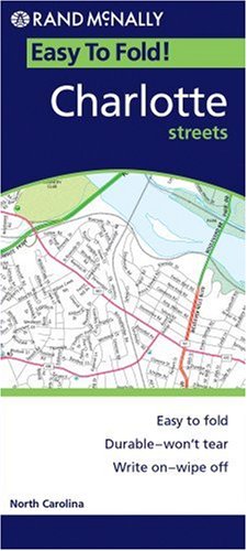 Charlotte, North Carolina: Local Street Detail by Rand McNally