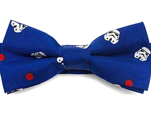 Algopix Similar Product 16 - Star Wars Blue Trooper Dot Boys Bow