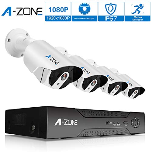 Algopix Similar Product 9 - AZone Security 4 Channel 1920P NVR HD