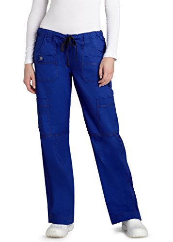 Adar Pop-Stretch Junior Fit Low Rise Multi Pocket Straight Leg Pants