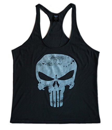 Skull Logo Men's Stringer Tank Top
