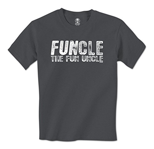 Funcle, The Fun Uncle- Distressed Swift PIgeon Apparel Mens T-Shirt