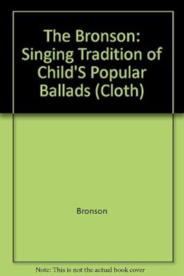 The Singing Tradition of Child's Popular Ballads