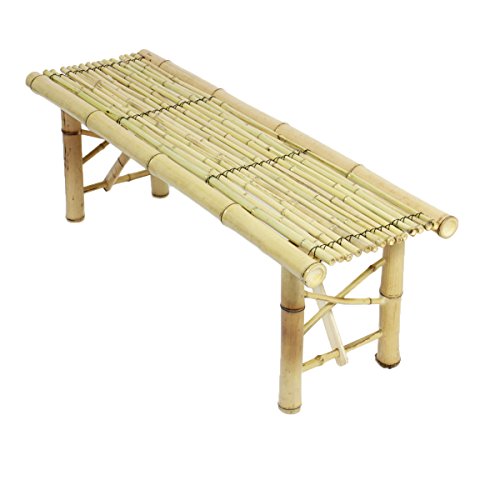 Algopix Similar Product 15 - ProSource Fit Tiki Bamboo Bench