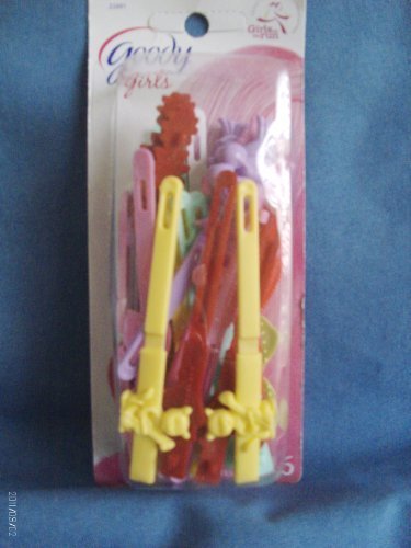 Goody Girls Sassy Barrettes, Assorted Colors, 26 Count