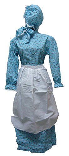 Prairie Girl Dress Set Child New Calico Prairie Dress 1223