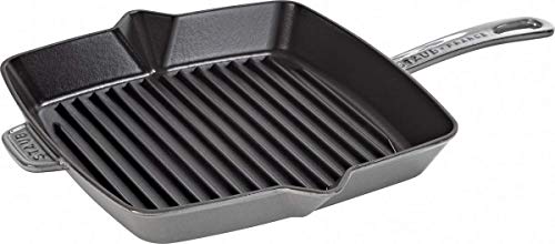 Algopix Similar Product 11 - Staub Square Grill Pan 12inch Graphite