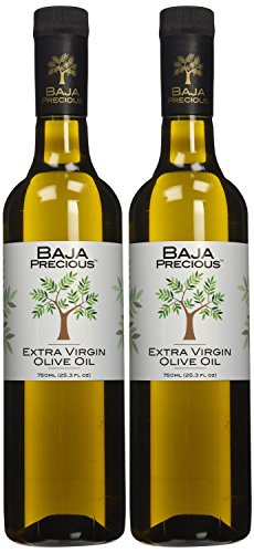 Baja Precious - Extra Virgin Olive Oil, 750ml (25.3 Fl Oz) - Pack of 2