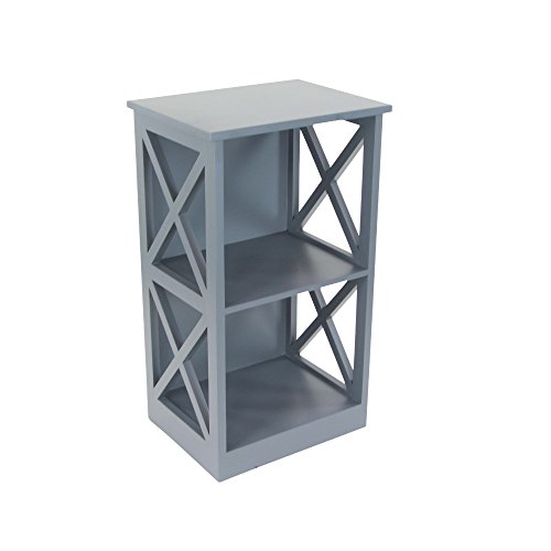 Algopix Similar Product 9 - Benzara Burly Gray Wood Shelf