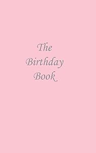 The Birthday Book - Pink by N. P. Bowman