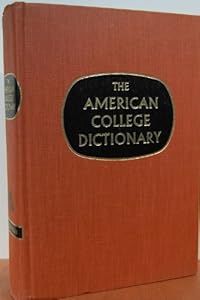 The American College Dictionary