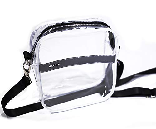 Algopix Similar Product 15 - Mariela Small Clear Crossbody Shoulder