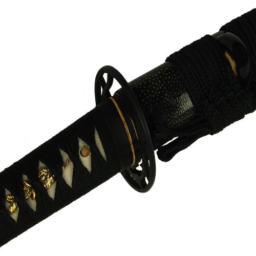 DerShogun Katana Samuraischwert mit Kobuse Klinge - 1095 Kohlenstoffstahl