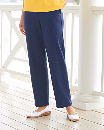 UltraSofts by National UltraSofts Interlock Knit Pants