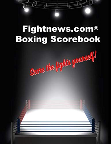 Fightnews.com® Boxing Scorebook by Karl Freitag