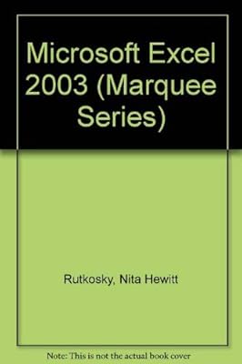 Microsoft Excel 2003 (Marquee Series)