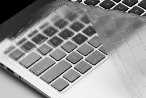 Folox® TPU Keyboard Protector Coverfor Dell Inspiron 11 3000 Series 3147,3148,3208, Ins11W-4108T,4208T,4308T Convertible 2-in-1 Touchscreen Laptop (Not for 3137)