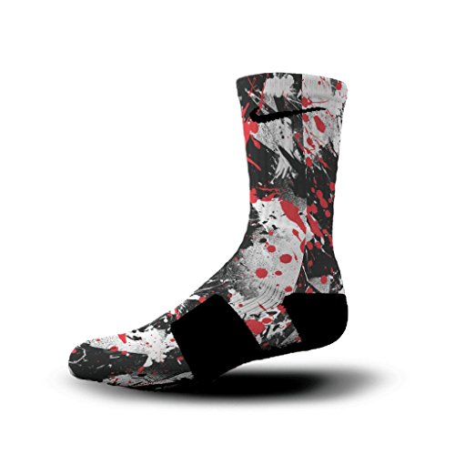 HoopSwagg Sneaker Art Custom Elite Socks