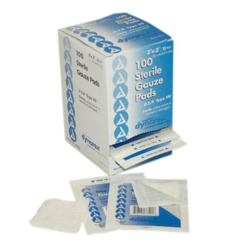 

Pac-Kit 3-102 Gauze Pad, 2" Length x 2" Width (Box of 100)