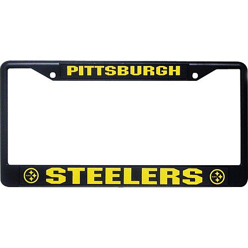 Rico Pittsburgh Steelers Chrome License Plate Frame