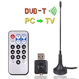 KEEDOX® USB 2.0 DVB-T & RTL-SDR Realtek RTL2832U & R820T DVB-T Stick Tuner Receiver