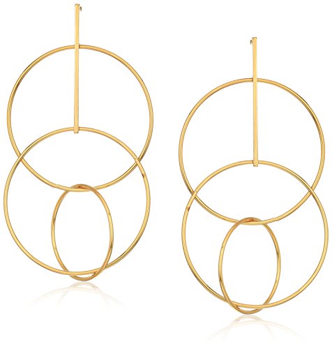 Algopix Similar Product 2 - Ettika Cyclical Hoop Earrings In Gold