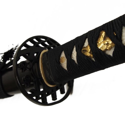 DerShogun Soshu Kitae Katana Samuraischwert mit Lehmhärtung