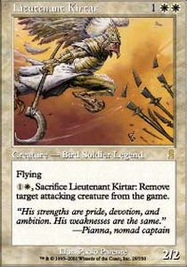 Magic: the Gathering - Lieutenant Kirtar - Odyssey