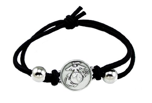 Algopix Similar Product 5 - US Marine Corps Logo Bracelet