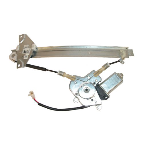 1992-1996 Toyota Camry Sedan 4 Door Rear Power Window Regulator with Motor Left Driver Side (1992 92 1993 93 1994 94 1995 95 1996 96)