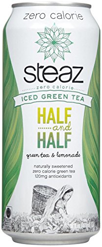 Steaz Zero Calorie Half & Half - 16 OZ - 12 pk