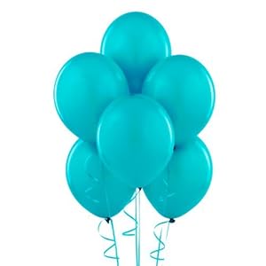 Turquoise 11" Matte Balloons (6 count)