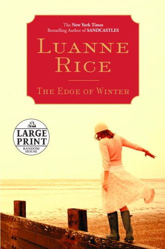 The Edge of Winter (Random House Large Print) by Luanne Rice