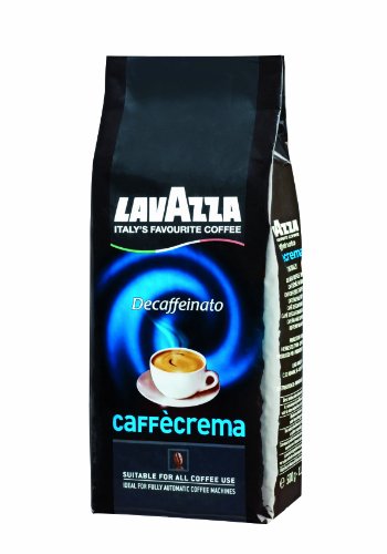 Lavazza Caff Crema Decaffeinato, 2er Pack (2 x 500 g Packung)