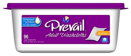 Prevail Premium Wipes Adult Scent w/Lotn 96x6 Per Case by First Quality Products -Part no. WW-901