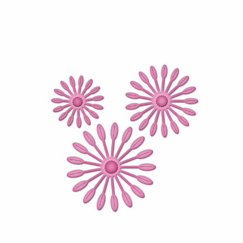 

Spellbinders S2-044 Shapeabilities Blooms One Die D-Lites Templates