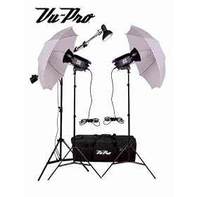 Vu-Pro V-100 1200 watt Mini Boom Continuous Light Kit-Owen's Originals