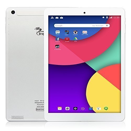 Dragon Touch 9.7'' Quad Core Android 3G Tablet PC, 1GB Ram 16GB Nand Flash, Bluetooth, GPS, Unlocked GSM, w/ Sim Card Slot