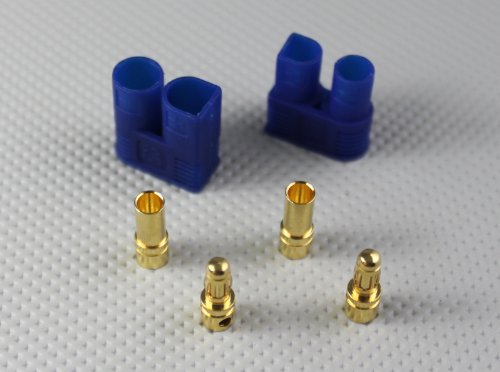 US Ship 10x Pair EC3 Connectors 3.5mm Bullet Male & Female For Lipo Battery, ESC