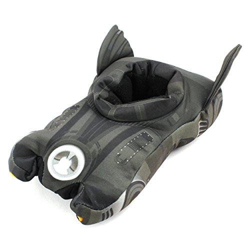 DC Comics Women's Batmobile Black Slippers