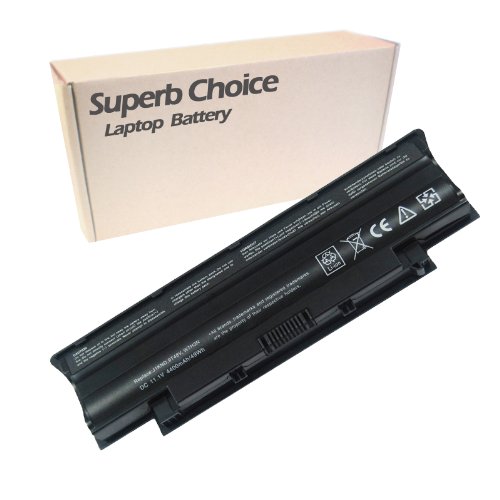 Superb Choice 6 cell Laptop Replacement Battery for Dell Inspiron N5010, M5010, 15R, N5110, M5110