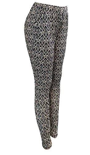 Simplicity Women's Stylish Harem Pants With Drawstring Elastic Waist