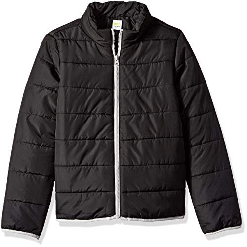 Algopix Similar Product 4 - Crazy 8 Girls Big Puffer Jacket Raven