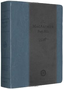 ESV MacArthur Study Bible (TruTone, Blue/Charcoal)
