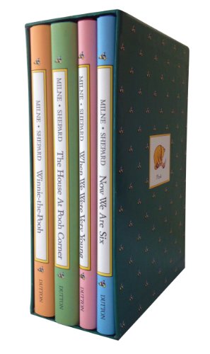 Pooh's Library: Winnie-The-Pooh, The House At Pooh Corner, When We Were Very Young, Now We Are Six (Pooh Original Edition) by A. A. Milne