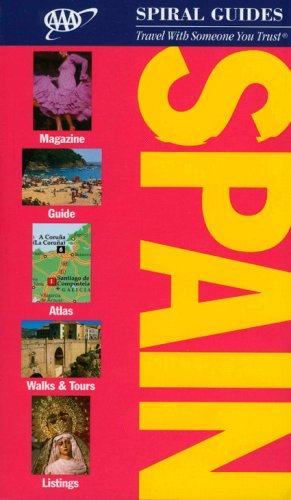 AAA Spiral Spain (AAA Spiral Guides Series) by Sally Roy